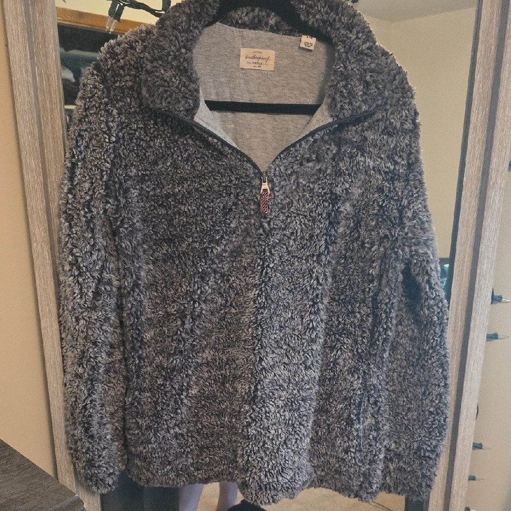 Weatherproof Gray Teddy Jacket